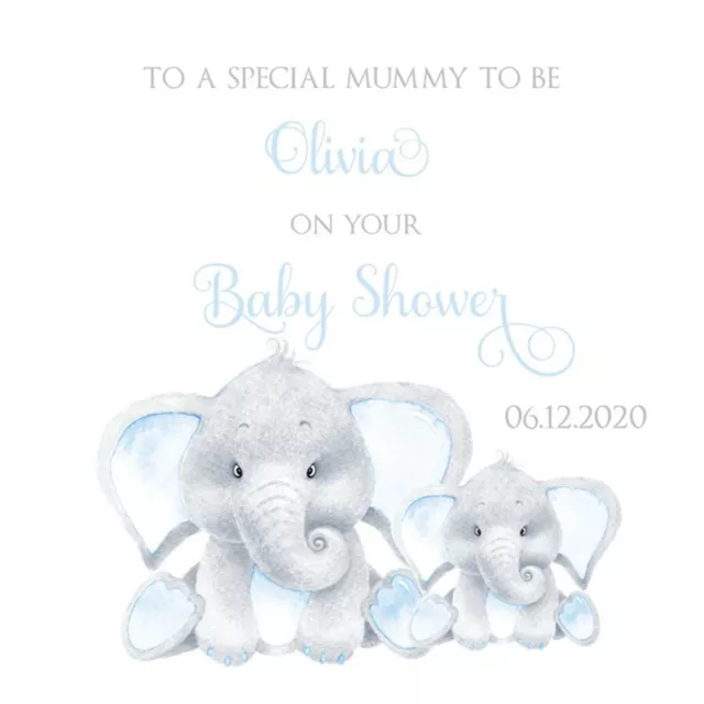 Personalised Very Cute BABY SHOWER Card for Friend, Sister, Colleague, anyone!