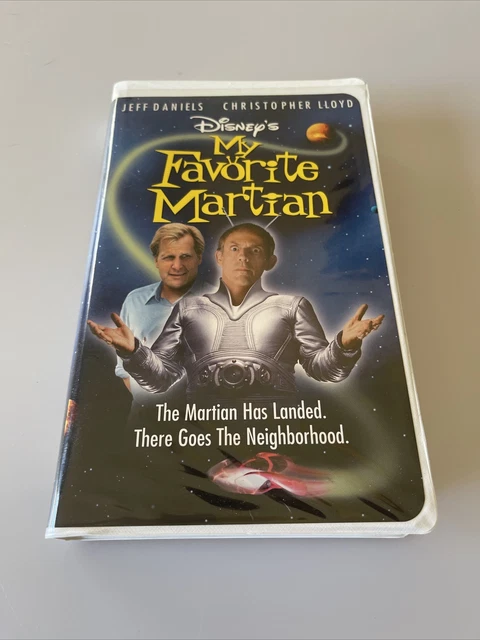 my-favorite-martian-vhs-christopher-lloyd-jeff-daniels-elizabeth