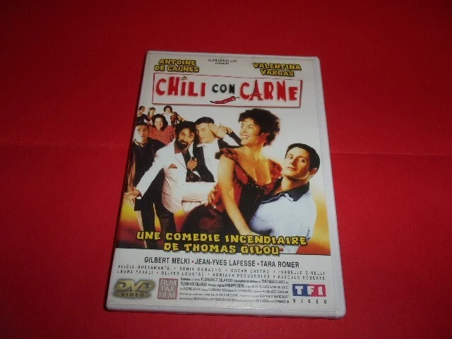 DVD,COMEDIE,&amp;CHILI CON CARNE&amp;,ANTOINE de caunes,valentina vargas,etc ...