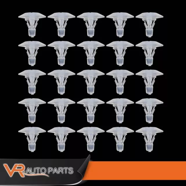 Replace for 1980-2015 GM Chevrolet Buick 25PC 3/16" Hole Door Weatherstrip Clips