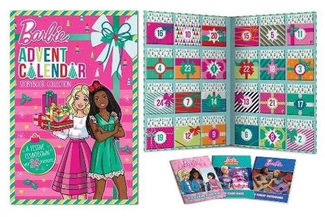 Barbie Advent Calendar: Storybook Collection (Mattel) Hardcover Book