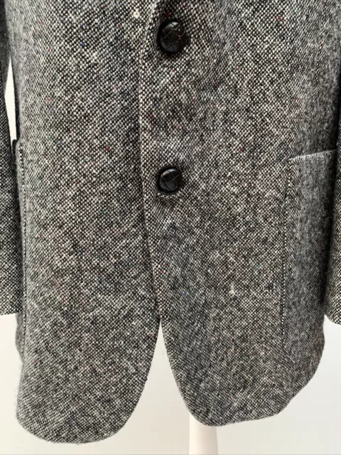 Blazer Giacca ST MICHAEL Vintage anni '90 Uomo Uomo 42M GRANDE Tweed Melange Su  misura 3