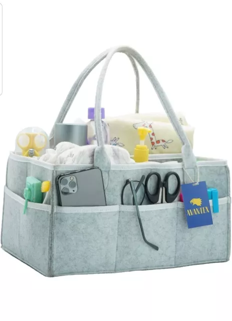Baby Nappy Caddy Organiser-Diaper Bag Baby Essential Shower Gifts for Newborns