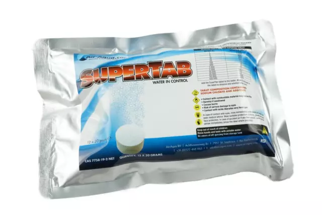 SuperTab - schützt Ihre Koi im Teich gegen Bakteriendruck - 12 Tabletten