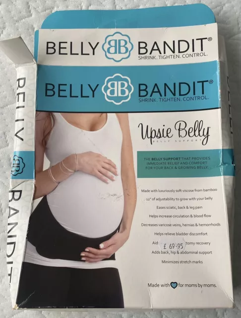 Black Belly Bandit Upsie - Size Large - Maternity Support Belt