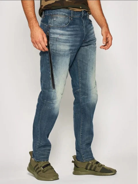 G STAR RAW CITISHIELD 3D Slim Fitted Jeans Bnwt Drk Blue Size W32 L34 Nice W33 133.00 PicClick UK