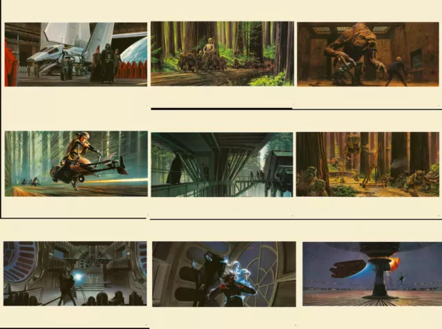 Ralph McQuarrie Star Wars Return of the Jedi Prints~1978~ 11"x15½"— Choice of 20