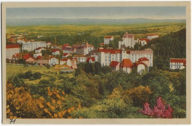 Plaque verre photo ancienne négatif 13x18 cm Châtel-Guyon + carte postale 3