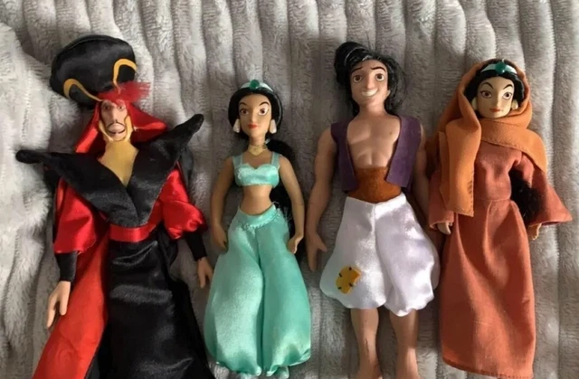 DISNEY DEAGOSTINI ALADDIN Princess Jasmine Jafar & Prince Porcelain