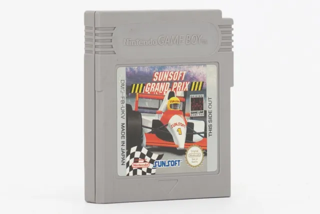 SunSoft Grand Prix Nintendo Game Boy Classic DMG-FB-UKV Hergestellt in...