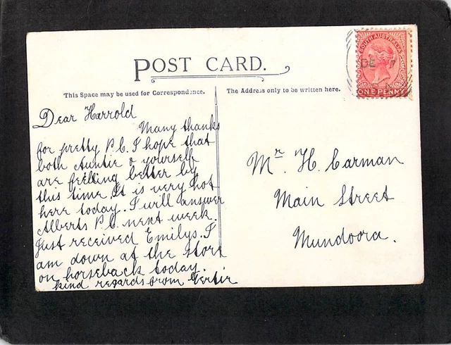 C5269 Australia SA Adelaide Torrens Lake from Rotunda pu vintage postcard 2