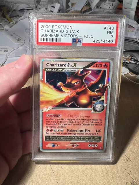 Charizard [G] LV.X - 143/147 - Rare Holo - Pokemon Singles