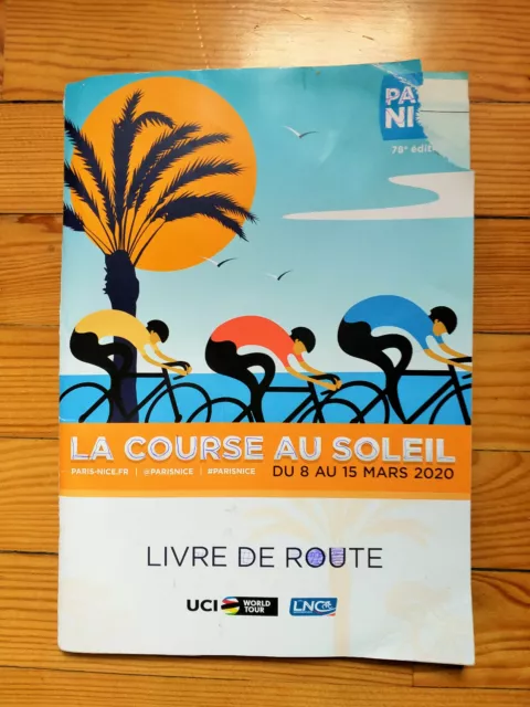 RoadBook Paris-Nice 2021 cycling cyclisme Tour de France World collection vélo