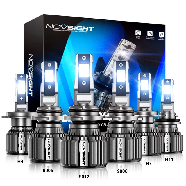 9005 9006 H1 H3 H4 H7 H11 H8 H9 Fari LED 15000 LM anabbaglianti 6500K
