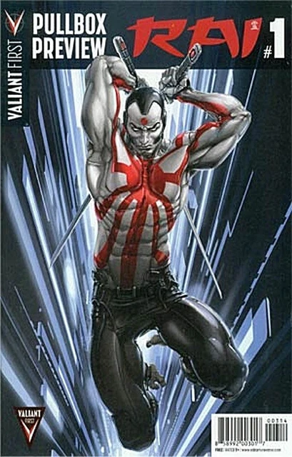 Valiant First Pullbox Preview - Rai Vol 2 #1 Rare 2014 Promo Giveaway Nm