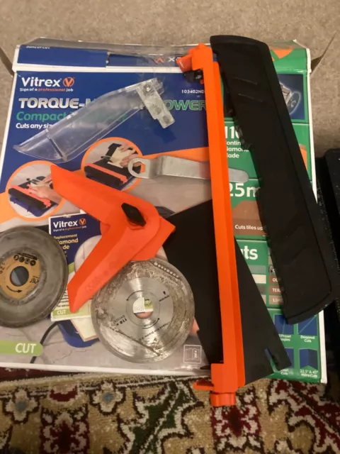 Vitrex 103402 diamond blade clearance tile cutting saw