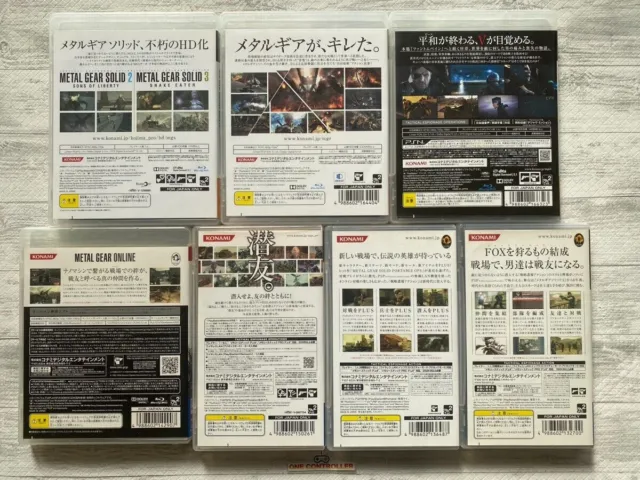SONY PS3 & PSP Metal Gear Rising & HD &V & Online & Ops & Ops Plus  Peace Walker 2