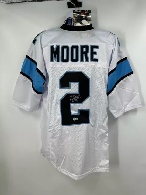 DJ Moore Carolina Panthers Autographed Signed Jersey Beckett Witnessed