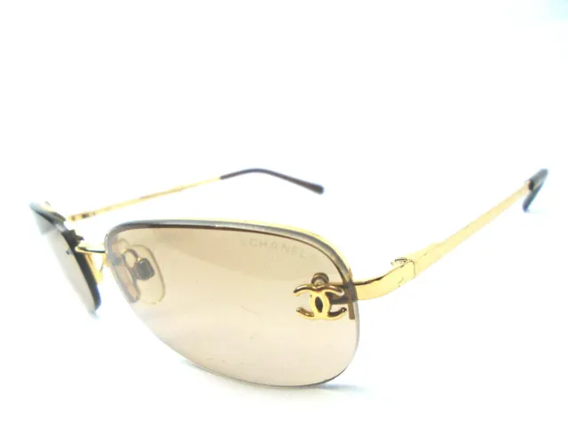 Chanel 4095-B c 125/8z 62 15 125 Rimless Sunglasses Swarovski