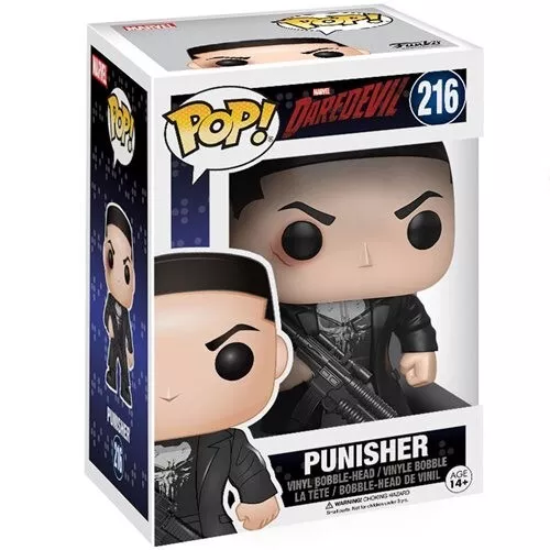 Funko POP! Daredevil PUNISHER Frank Castle Marvel #216 Vinyl Figure IN STOCK