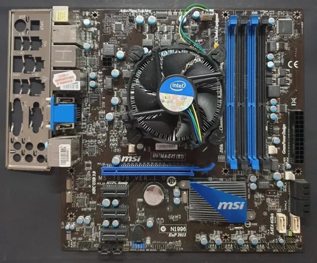 MSI H67MA-E45 (B3) Motherboard with i5-2500 CPU