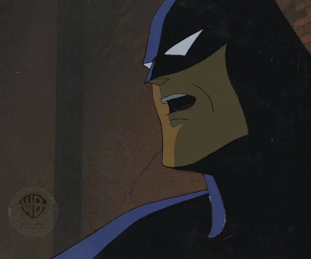 BATMAN ANIMATED SERIES- Original Production Cel/Drawing-Batman-Beware ...