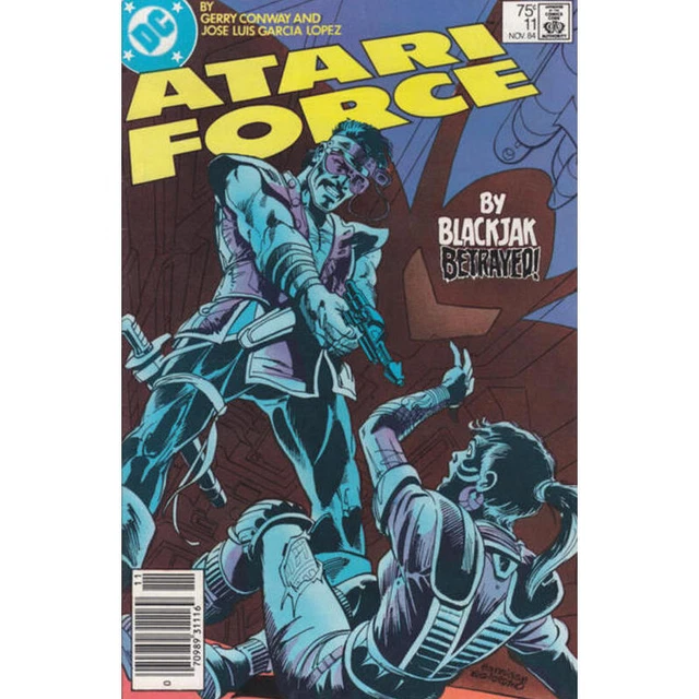 Atari Force (1984 series) #11 Newsstand in Fine minus condition. DC comics [u;