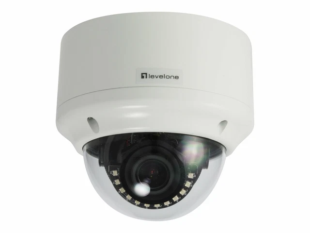 LevelOne Network surveillance camera dome outdoor vandal / weatherproof FCS-3304