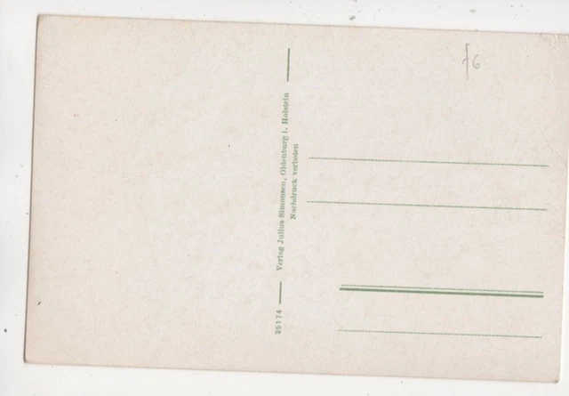 AUTO WANDER RADFAHR Karte Mecklenburgische Baeder Map Postcard Germany