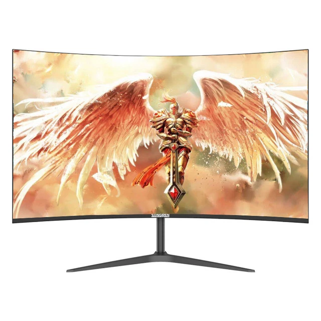27 Zoll Gaming Monitor IPS Panel 75Hz 1920x1080p Full HD HDMI VGA PC Monitore 1s
