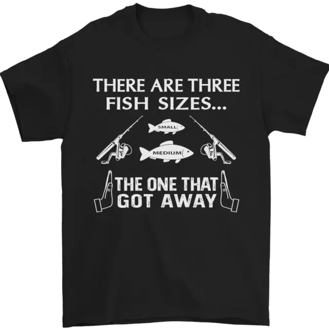 T-shirt da uomo There Are Fish Taglie Funny Fishing 100% cotone
