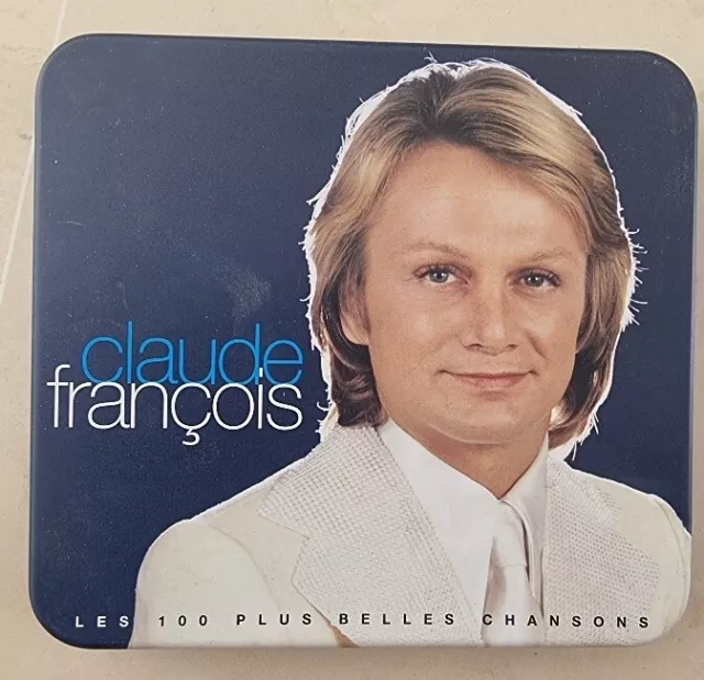 CLAUDE FRANÇOIS les 100 plus belles chansons. Coffret Métal 5 cd
