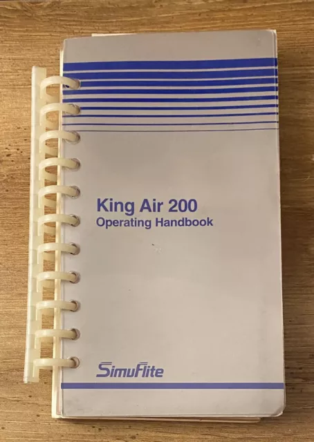 King Air 200 (mid) Operating Handbook - SimuFlite