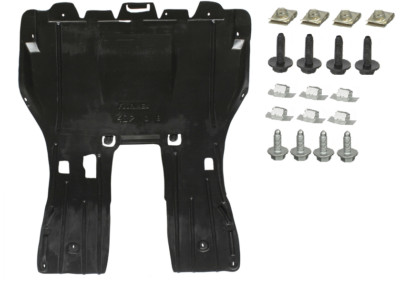 Clips + Plaque Couvercle De Protection Sous Moteur Pour Peugeot 407 2004-2010