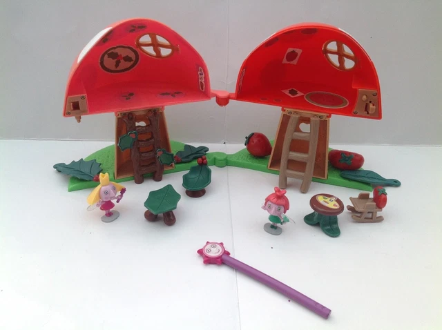 BEN AND HOLLY S Little Kingdom Magical Toadstool Playset with Holly Strawberry 59.99 PicClick UK
