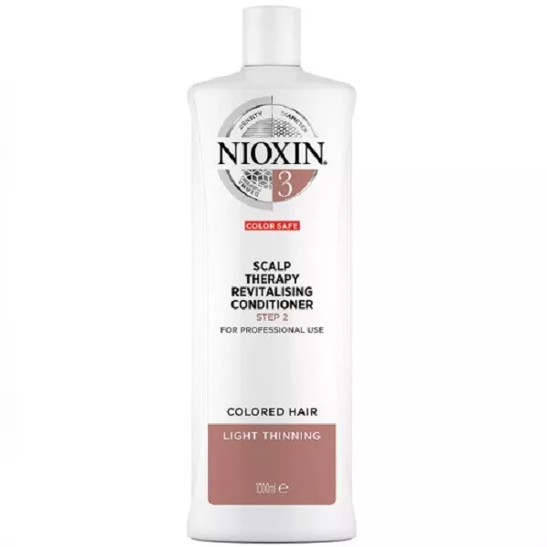 Wella Nioxin System 3 Terapia del cuero cabelludo Acondicionador Revitalizante Paso 2 1000ml - Nuevo