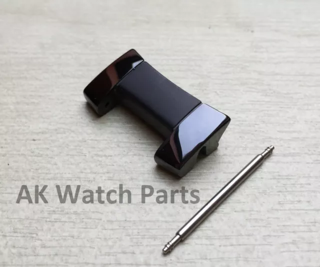 BLACK CERAMIC TOP SHOULDER LINK Fits Emporio Armani AR1451 spare