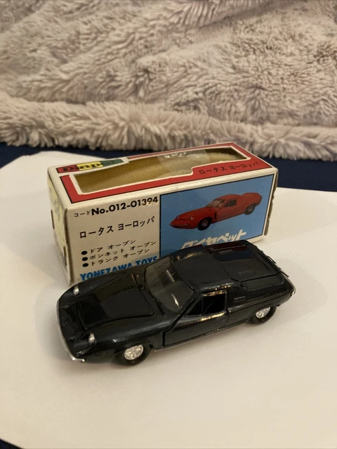 VINTAGE 70/80S DIAPET Yonezawa Toys G-59 Lotus Europa 1:40