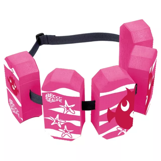 BECO-SEALIFE®-Schwimmgürtel 5-Block | Schwimmhilfe Pink bis 30 kg