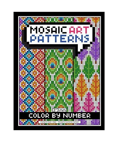 MOSAIC ART COLOR By Number: Patterns Coloring Book for Adults ...