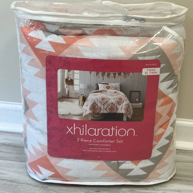 Brand New Xhilaration XL Twin, 2 Pieces Comforter Set