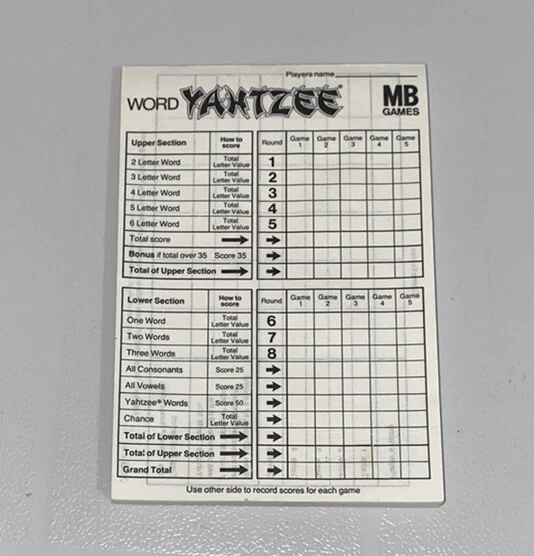 Vind bordspel yatzee op - maart 2026
