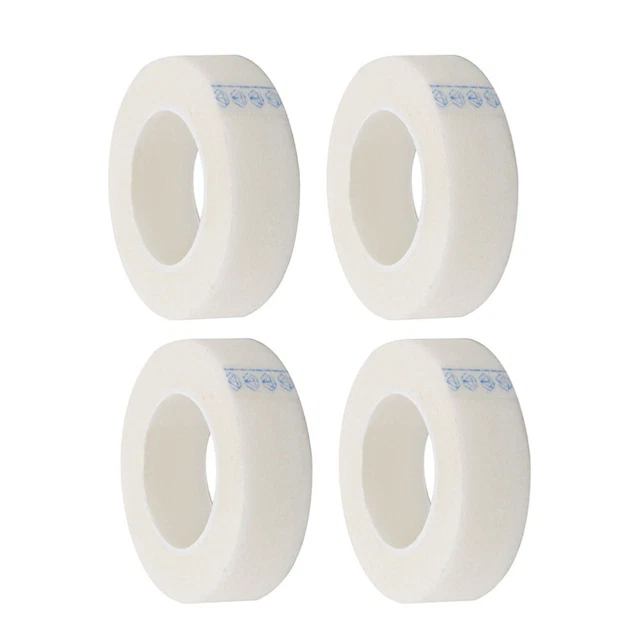 4 Rolls Fixierte Wimpernbänder Band Für Empfindliche Haut Streifen Bilden