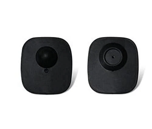 200pcs Anti-Theft Retail EAS 8.2MHz Security Hard TagsRf 8.2Mhz Mini Square E...