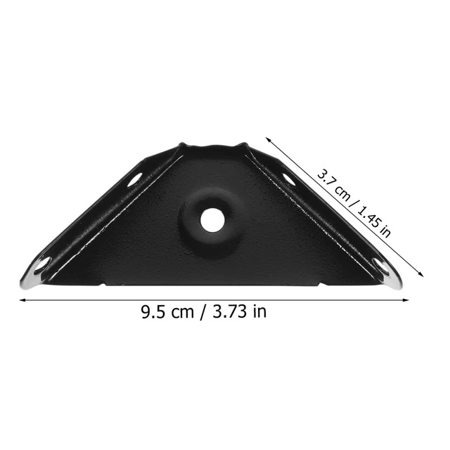 Set Da 2 Morsetti Ad Angolo 90° In Alluminio Pressofuso – Apertura Mascella 75 Mm, Per Legno, Metallo, Fai-da-te E Cornici, Leggeri 0,14 Kg L'uno, Con Viti Di Fissaggio Per Superfici Di Lavoro, Colore Rosso