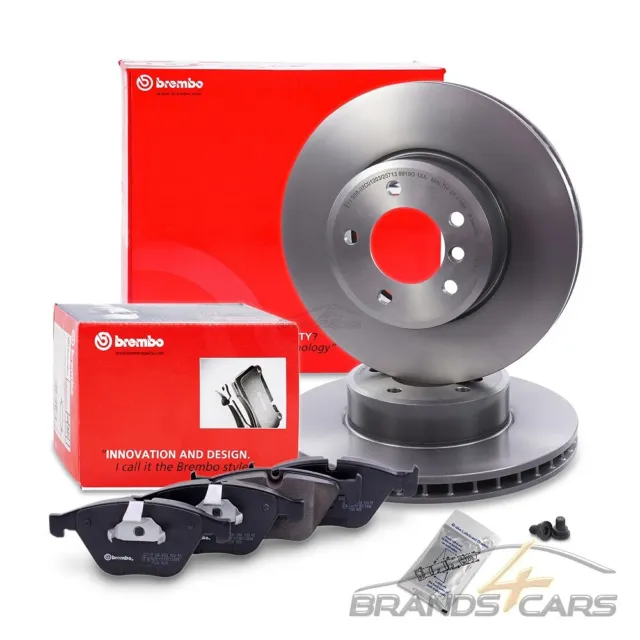 Brembo Coated Bremsscheiben Ø324+Beläge Vorne Für Bmw 5-Er E60 E61 Touring Kombi