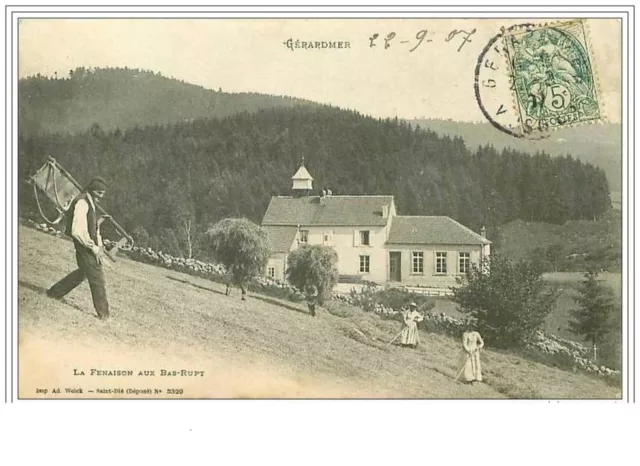 88.Gerardmer.la Fenaison Aux Bas Rupt