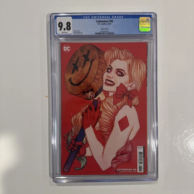 Catwoman #36 CGC 9.8 - Jenny Frison variant cover HARLEY QUINN Margot Robbie
