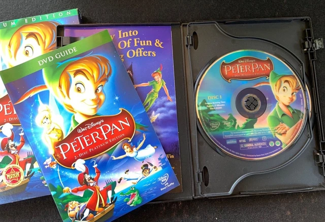 Walt Disney's Peter Pan 2-Disc Platinum Edition with Sleeve and DVD Guide  2