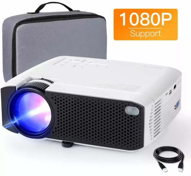 APEMAN MINI PROJECTOR Video projector Portable 4500 Lumens Built